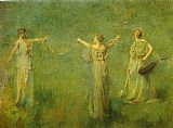The Garland by Thomas Dewing